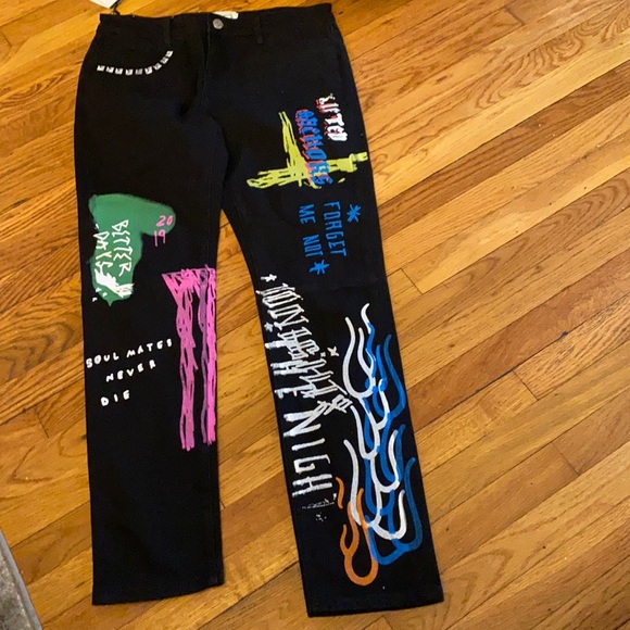 LIFTED ANCHORS Jeans Lifted Anchors Los Angeles Lasm 1935 Mens Size